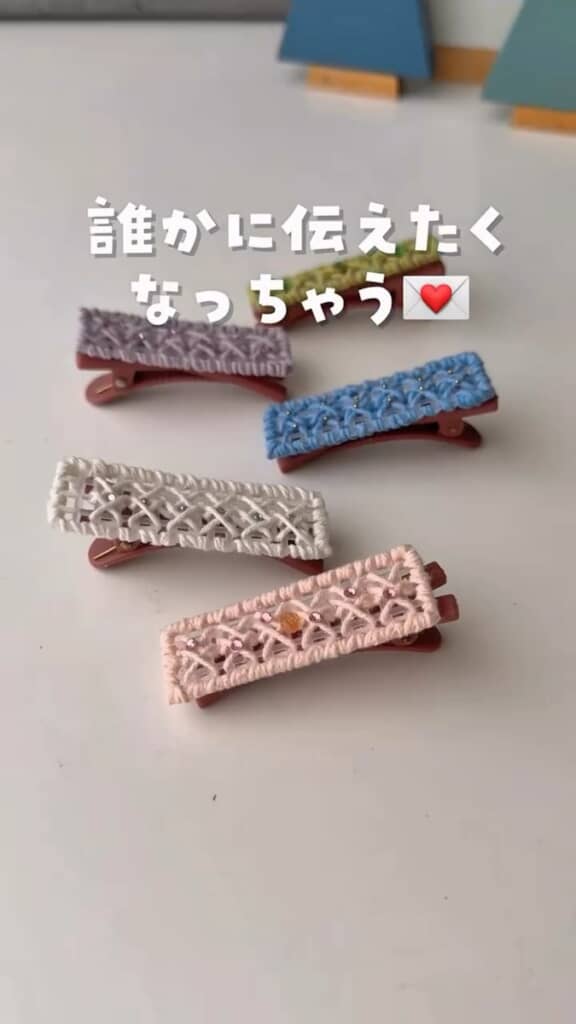 オリジナルヘアピンの完成!