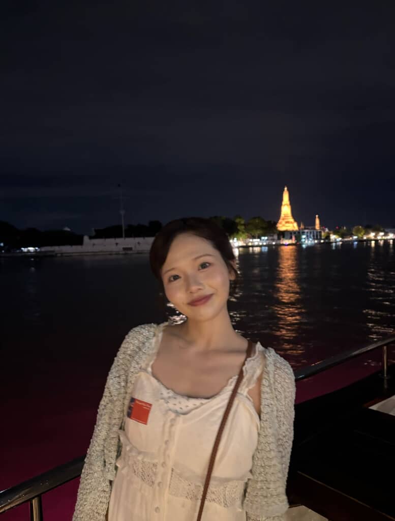 普段のメイクで女将っぽくなったtomohaさん