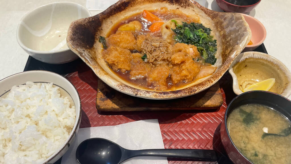 大戸屋のチキンかあさん煮