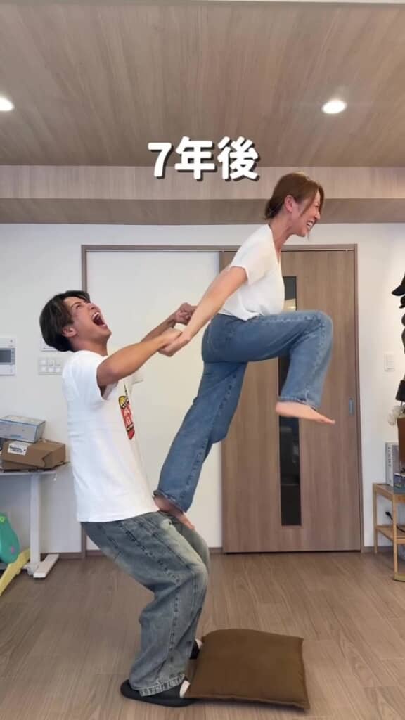 組体操みたい!