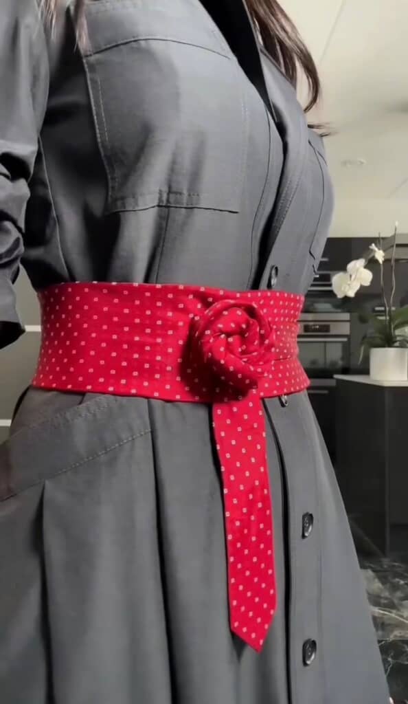 バラの形になりました!