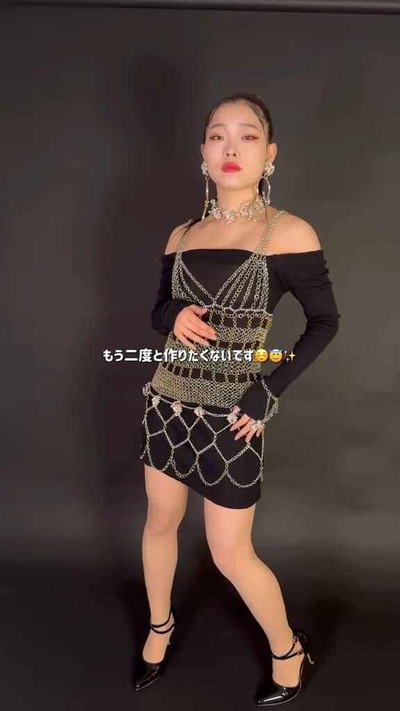 AYANONさんのアクセと合わせて、華やかに演出