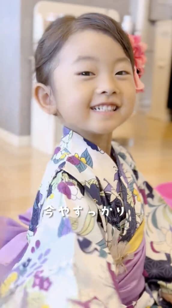 4歳のころにはすっかり女の子に！