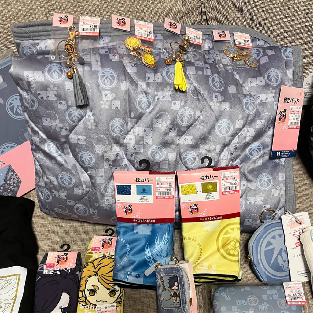 大量のグッズは圧巻です