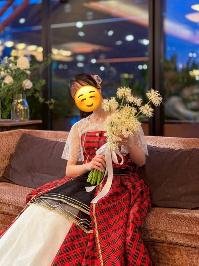 夢が叶った花嫁衣装