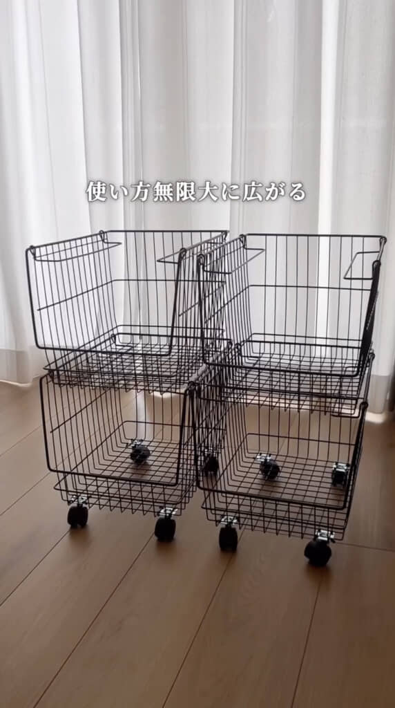 移動式のラックが完成!