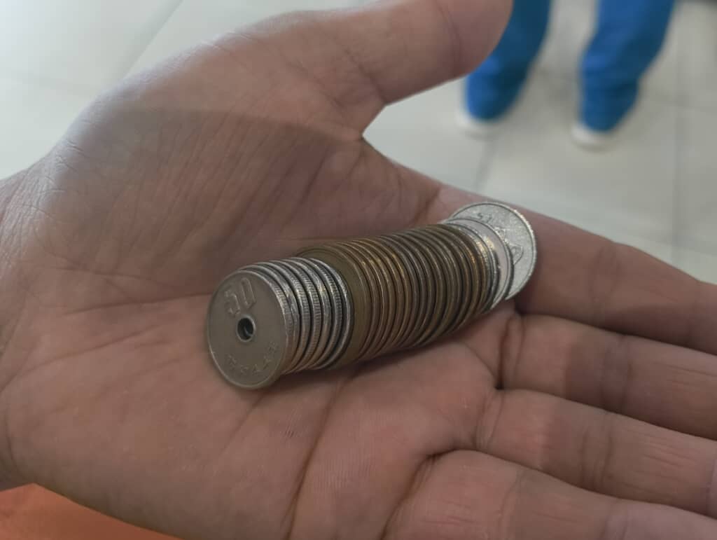 数えてみるとしっかり900円ありました