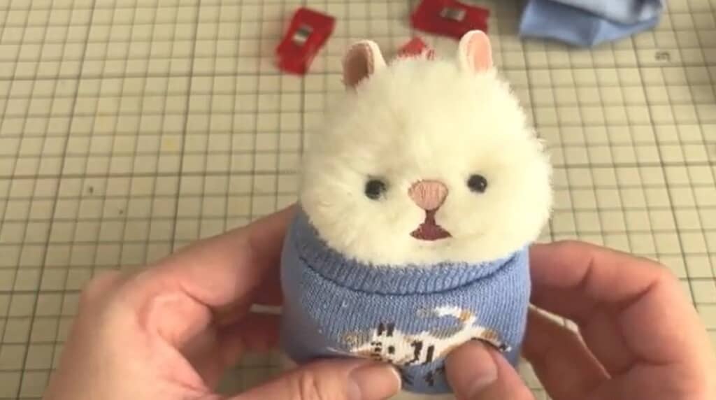 ぬいぐるみに着せてみました