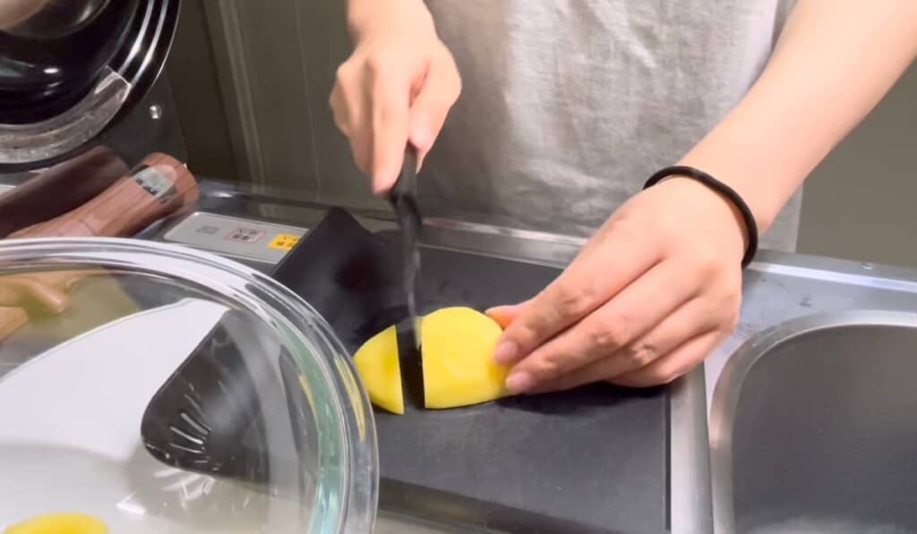 一口コンロでお弁当作り