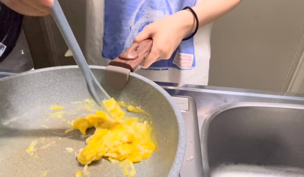 一口コンロでお弁当作り