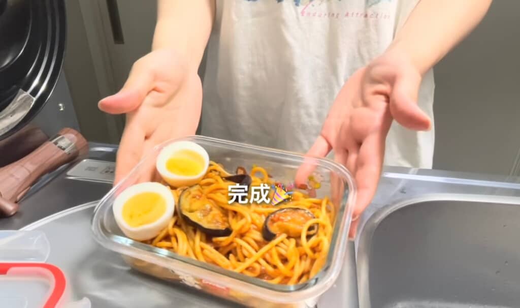 一口コンロでお弁当作り