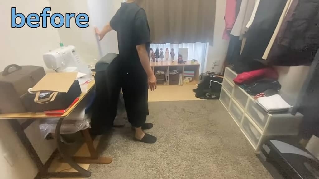マンションを購入した姉。自室の様子はこんな感じ