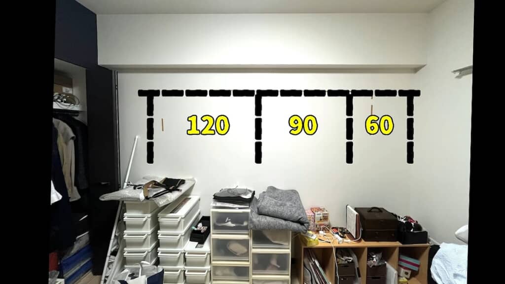 アドバイザーと協力しつつ部屋の入れ替え。おすすめの収納サイズも教えてくれました