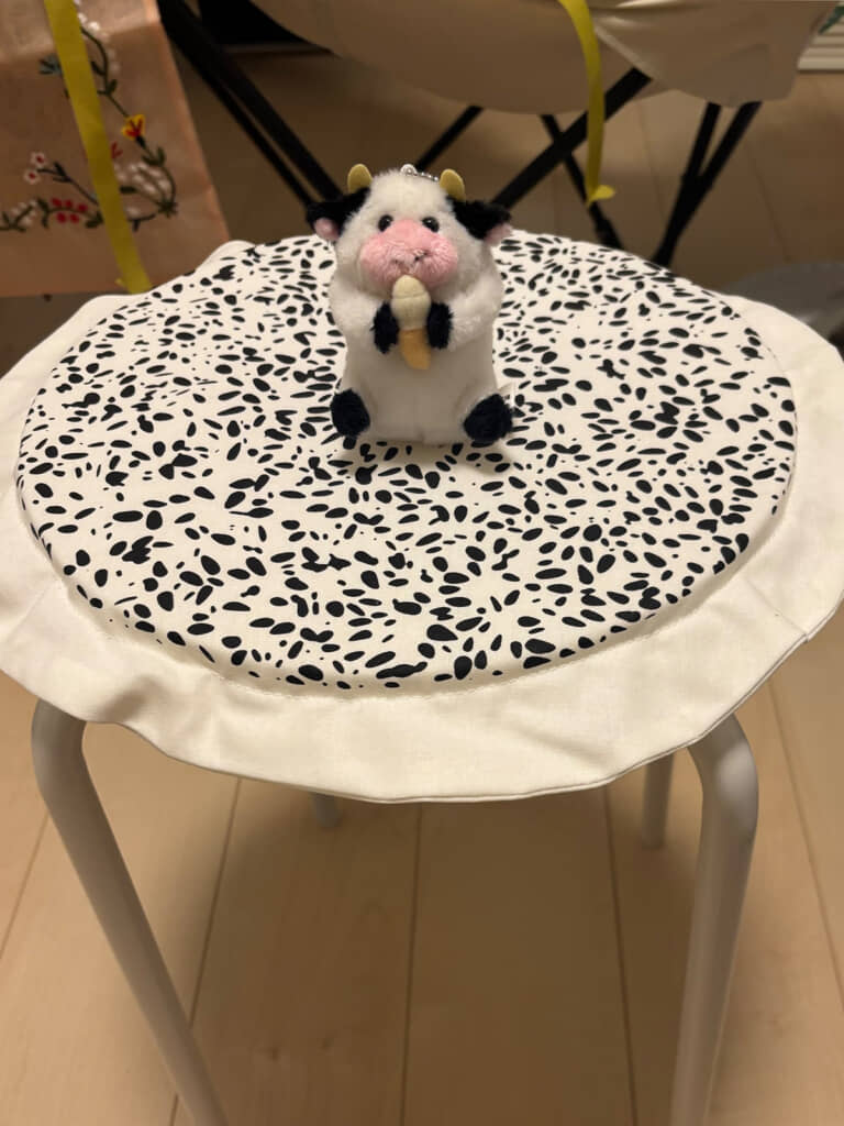 座布団もぬいぐるみもかわいい！