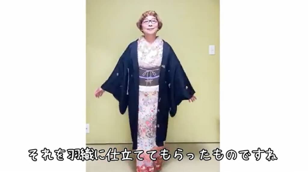 羽織姿もステキです