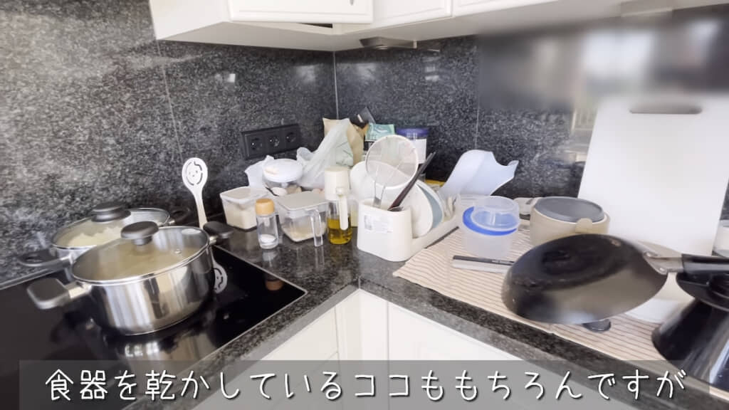 雑然としたコーナー