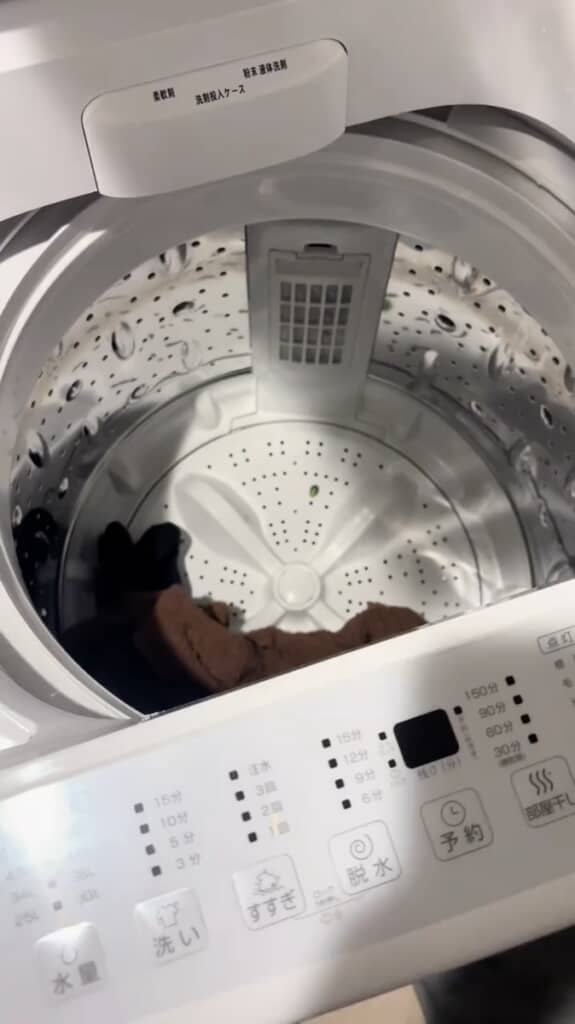 洗ったのになぜか臭い洗濯物