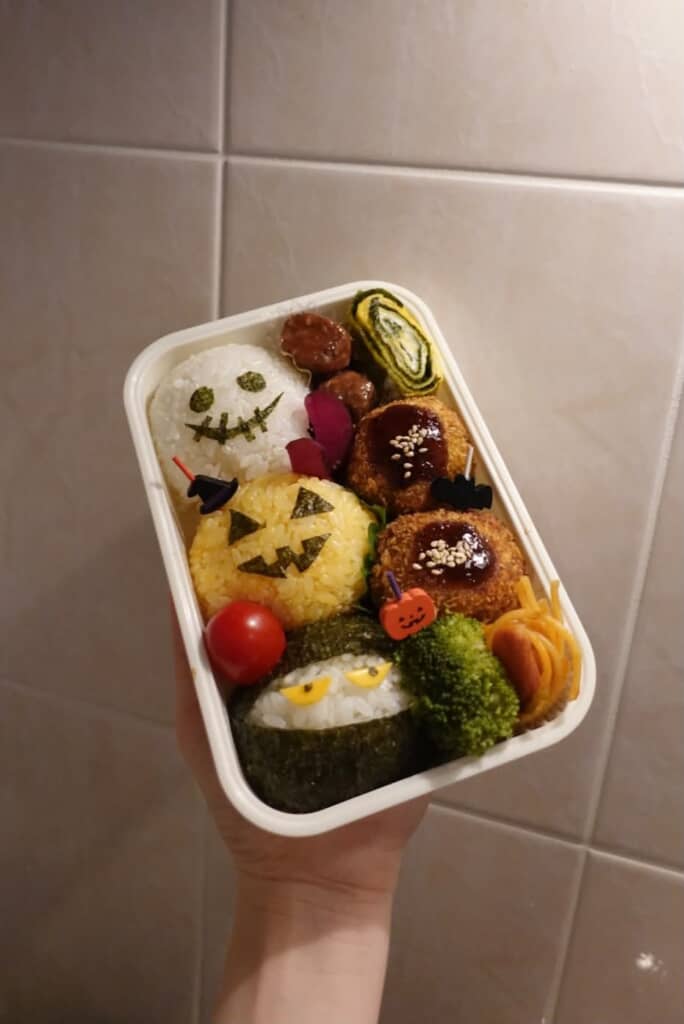 ハロウィーン仕様のお弁当!