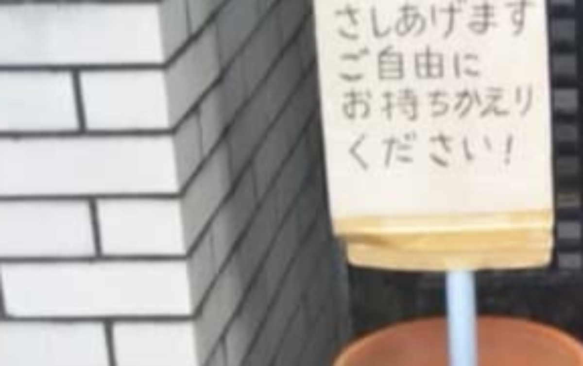 「ご自由にお持ち帰りください」→玄関前にズラッと並べたのは…… 圧巻の光景へ「徳を積まれましたな」「ありがたい」(1/3) | ライフスタイル ねとらぼ