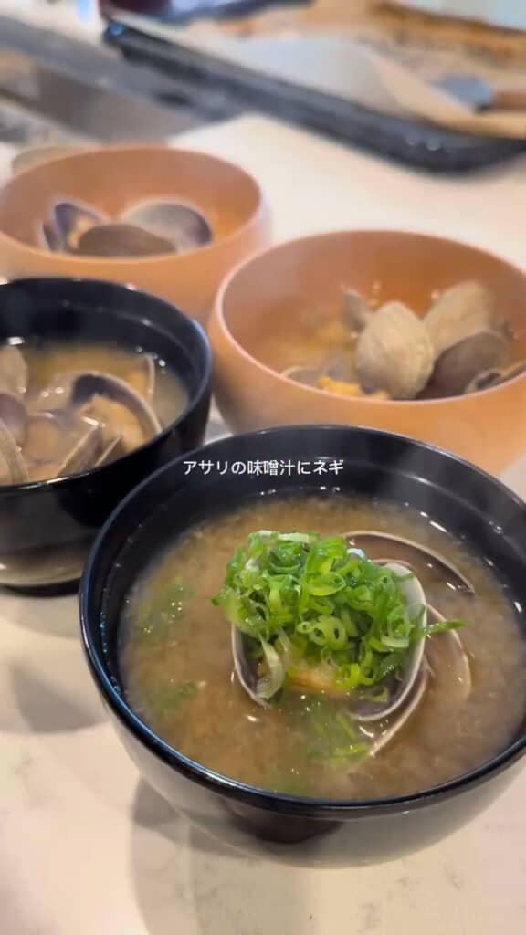 アサリのみそ汁