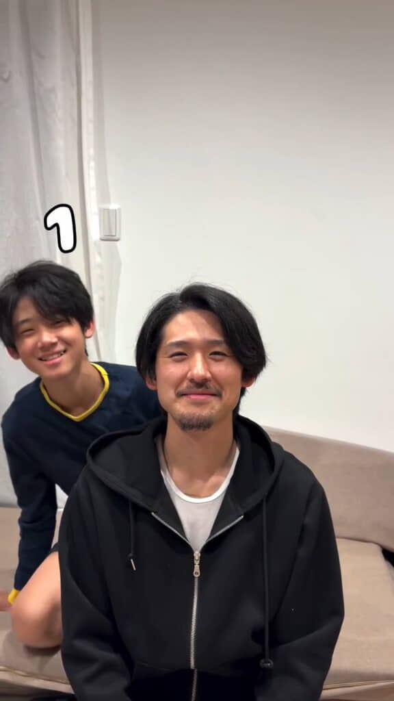 まずは長男くん