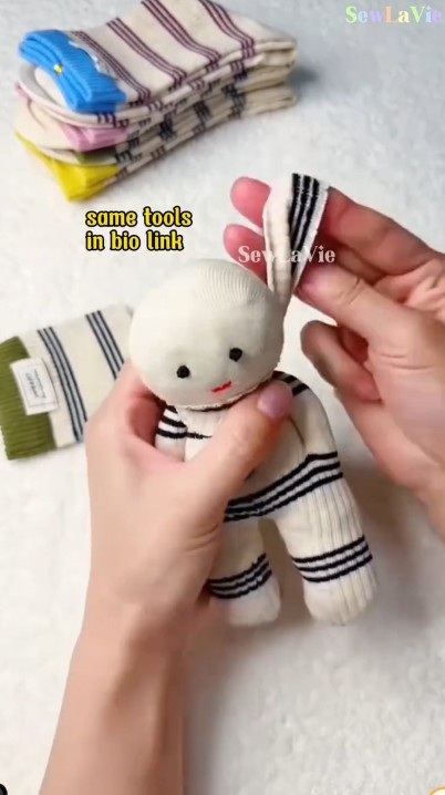 スヌード風に巻きます