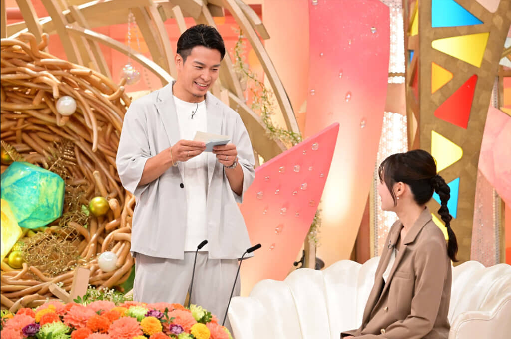 夫が妻への感謝を込めた手紙を披露 （C）ABCテレビ