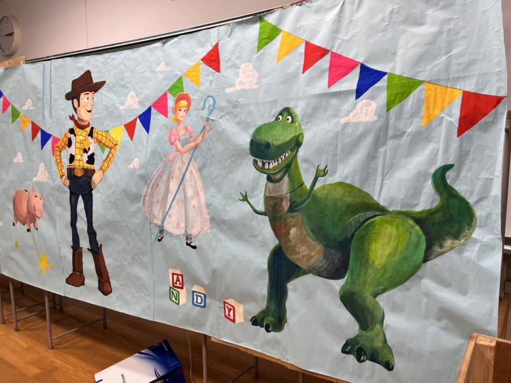 約40時間かけて描き上げた大作