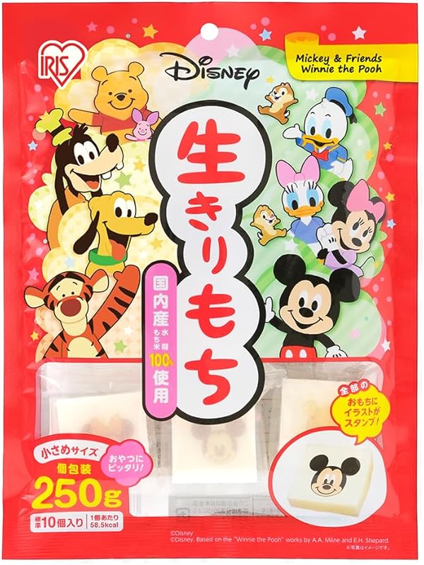 アイリスオーヤマ ディズニー生きりもち個包装 250g