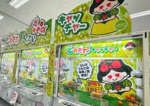 エブリデイ多摩ノ国店で展開されている野菜キャッチャー